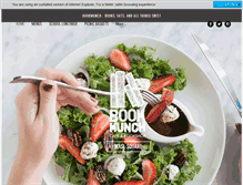 Tablet Screenshot of bookmunchcafe.com